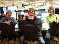 Judy, Sharon & Angie slot ladies!